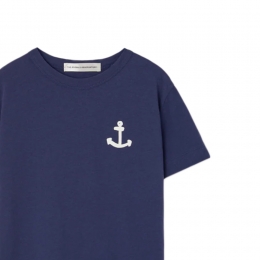 키즈 루스터 반팔 티셔츠 딥블루 S26188 234BN