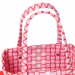 ◆키즈◆25SS 키즈 로고 바스켓 백 레드 M01489 M00IW 0MC63