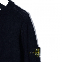 ◆키즈◆21FW 키즈 와펜 크루넥 니트 네이비 7516509A4 V0020