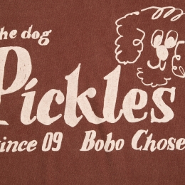 ◆키즈◆키즈 피클스 더 도그 티셔츠 브라운 B126AC005 211