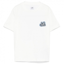 ◆키즈◆25SS 여성 로고 프린트 티셔츠 화이트 18CKTS136C 00LAA17 103