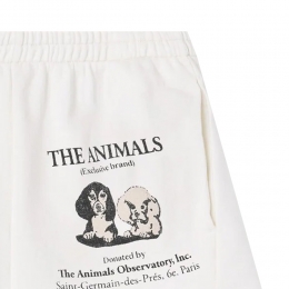 ◆키즈◆24SS 키즈 퍼피 프린팅 숏팬츠 화이트 S24042 245BY