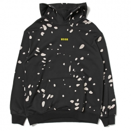 ◆키즈◆23FW 키즈 네온 로고 포켓 후드티 블랙 F3MSJBHS162 110