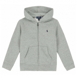 ◆키즈◆23SS 여성 포니 자수 로고 후드집업 그레이 547626 002