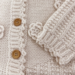 ◆키즈◆키즈 샌디 가디건 크림 25F_C0152 CREAM