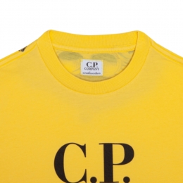 ◆키즈◆여성 로고 프린트 저지 반팔 티셔츠 옐로우 16CKTS047C 00LAA17 224