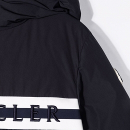 ◆키즈◆21FW 여성 로고 프린트 패딩 네이비 1A55A 20 54A91 74S