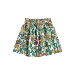 ◆키즈◆키즈 허벌리스트 올오버 우븐 스커트 멀티 B126AC078 199