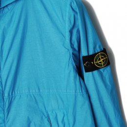 ◆키즈◆21FW 여성 와펜 후드 롱 자켓 아쿠아블루 741640333 V0042