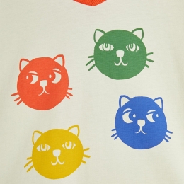 ◆키즈◆25SS 키즈 캣헤드 프린트 티셔츠 아이보리 25120126 11