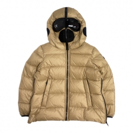 ◆키즈◆키즈 나일론 립스탁 사이드집업 고글패딩 베이지 JG 540B T KJ5 13