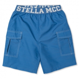 ◆키즈◆25SS 키즈 로고 벨트 스윔팬츠 블루 TWCP99 Z0433 623