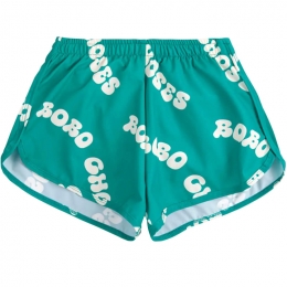 ◆키즈◆25SS 키즈 웨이비 로고 스윔 숏팬츠 그린 B125AC117 311