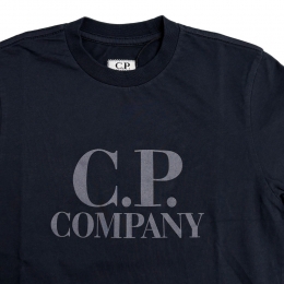 ◆키즈◆키즈 로고 프린팅 반팔 티셔츠 네이비 20CKTS038B 00LAA17 888