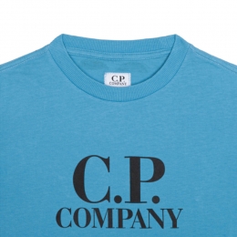 ◆키즈◆여성 로고 프린트 저지 반팔 티셔츠 라이트블루 16CKTS047C 00LAA17 853