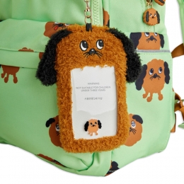 ◆키즈◆키즈 도그 프린팅 스쿨 백팩 그린 26160105 75