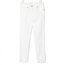 ◆키즈◆21SS 여성 코튼 스키니진 화이트 602749 SQKB2 9000