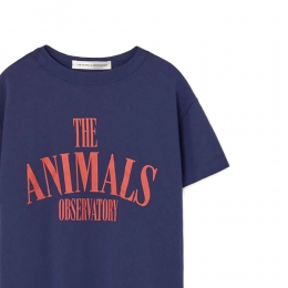 ◆키즈◆키즈 로고 레터링 펍피쉬 티셔츠 딥블루 S26001 234DW