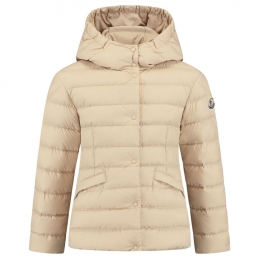 ◆키즈◆24FW 여성 EGISTO 로고 패치 패딩자켓 베이지 1A000 05 54A81 20I