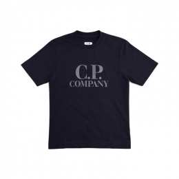 ◆키즈◆키즈 로고 프린팅 반팔 티셔츠 네이비 20CKTS038B 00LAA17 888