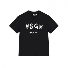 ◆키즈◆키즈 저지 티셔츠 블랙 S6MSJUTH001 110