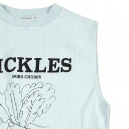 키즈 번치 오브 베지터블 민소매 티셔츠 라이트블루 B126AC025 451