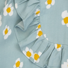 ◆키즈◆22FW 여성 플로럴 프린트 원피스 라이트블루 8R1C80 Z0477 627MC