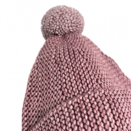 ◆키즈◆키즈 가터 방울 비니 앤틱로즈 K1079W25 670