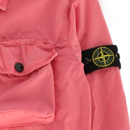 ◆키즈◆22SS 키즈 와펜 패치 셔츠 자켓 핑크 761610510 V0187