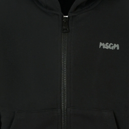 ◆키즈◆25FW 키즈 로고 프린트 후드집업 블랙 F5MSJUZH002 110