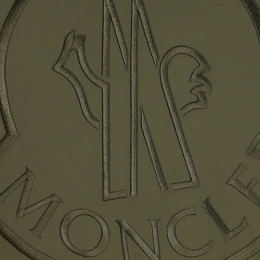 ◆키즈◆23FW 키즈 에릭 ERIC 로고 패치 후드 패딩자켓 카키 1A000 44 54A91 87D