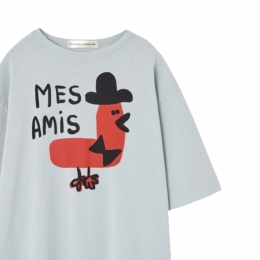 ◆키즈◆키즈 콜리 반팔 티셔츠 블루 S26187 154BC