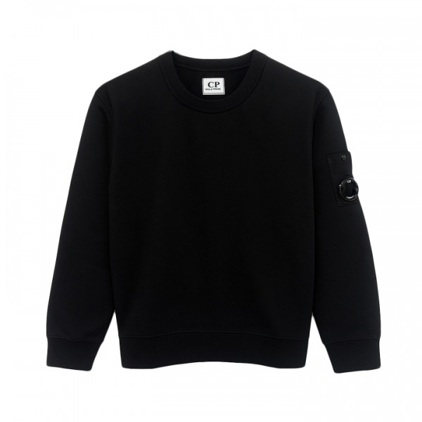 ◆키즈◆키즈 렌즈 포켓 맨투맨 블랙 19CKSS043B 00LCC02 999