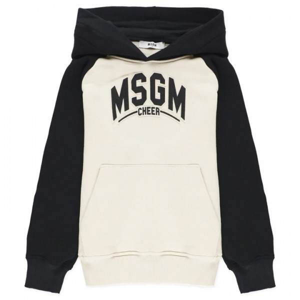 ◆키즈◆24FW 여성 로고 후드티 크림/블랙 F4MSJBHS225 01305