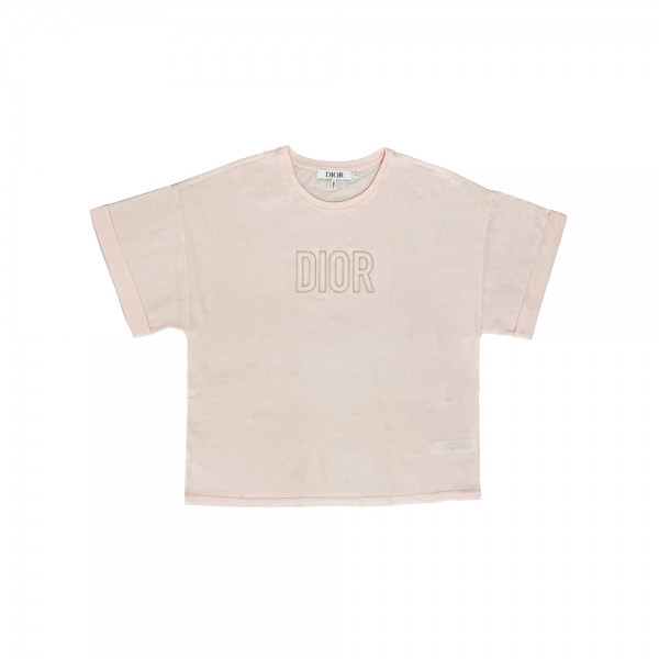 여성 로고 티셔츠 페일핑크 6SBM13TEE2 324