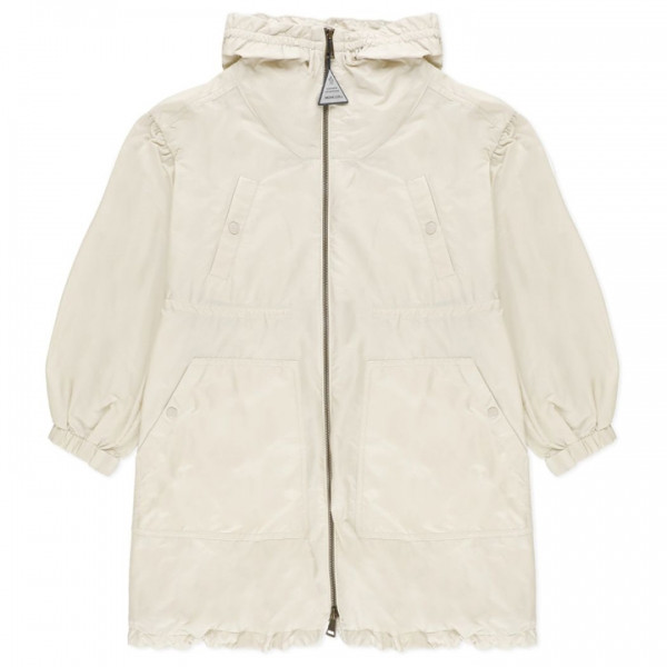 ◆키즈◆25SS 여성 BESSIE 로고 패치 후드 자켓 아이보리 1C000 09 53A5E 201
