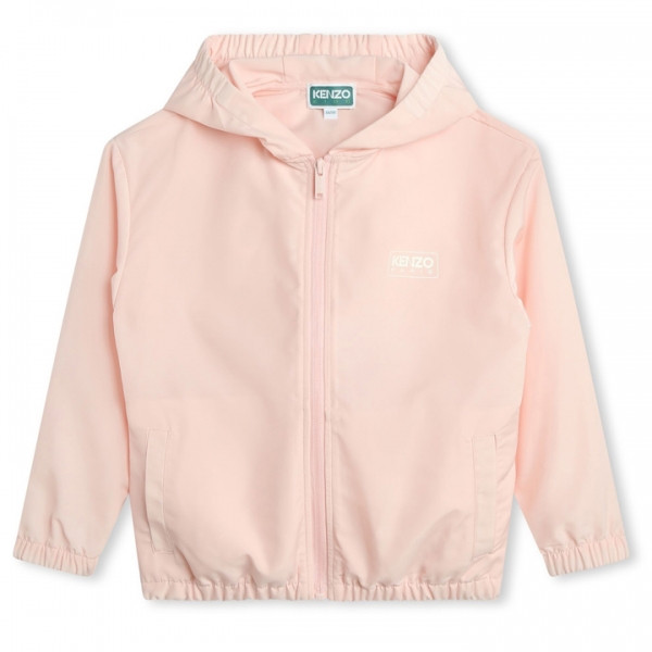 ◆키즈◆24SS 여성 로고 프린트 후드 자켓 라이트핑크 K60361 46T
