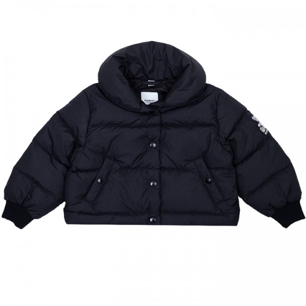 ◆키즈◆22FW 키즈 테디베어 패치 패딩자켓 블랙 8053905