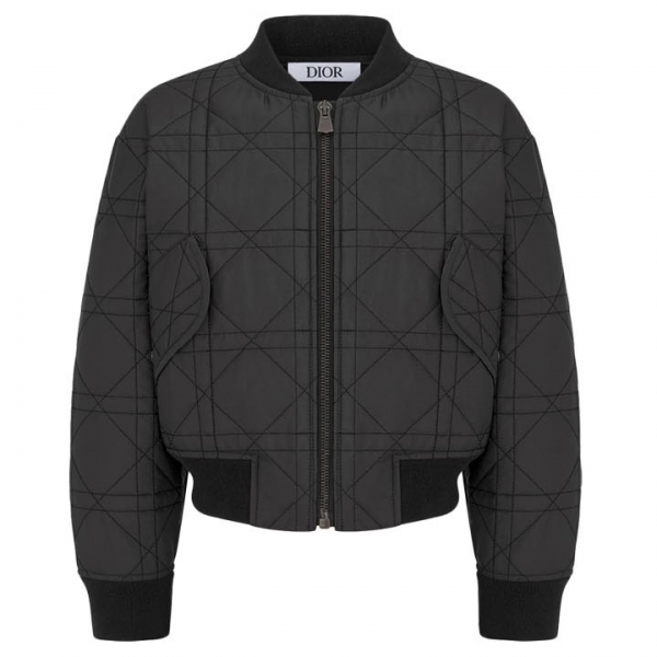 ◆키즈◆24FW 여성 퀄팅 봄버자켓 블랙 4WBM11PEA4 900
