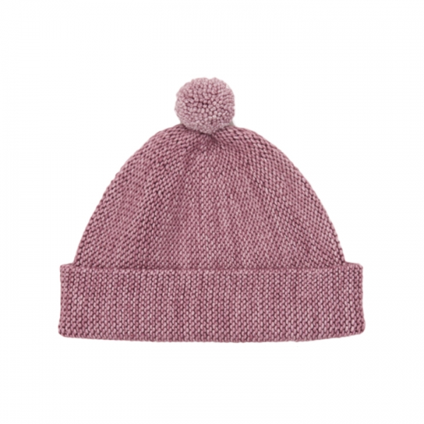 ◆키즈◆키즈 가터 방울 비니 앤틱로즈 K1079W25 670