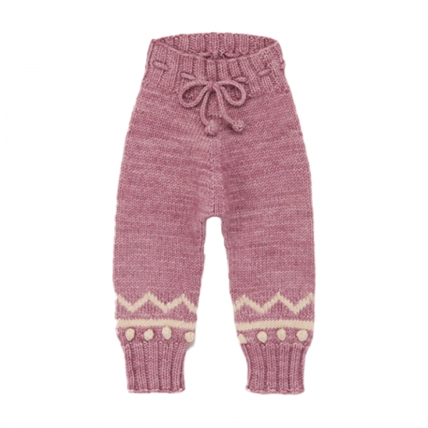 ◆키즈◆키즈 지그재그 스노우데이 레깅스 팬츠 앤틱로즈 K1224W25 670