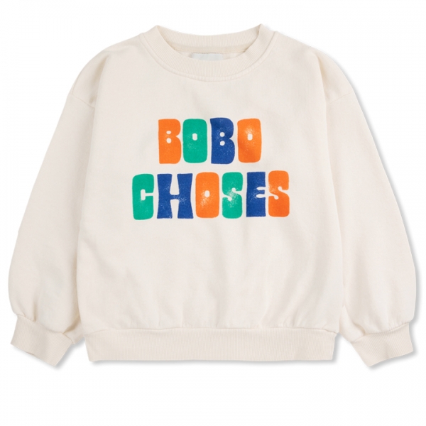 ◆키즈◆25SS 키즈 빅 로고 스웨트 티쳐스 크림 B125AC129 199