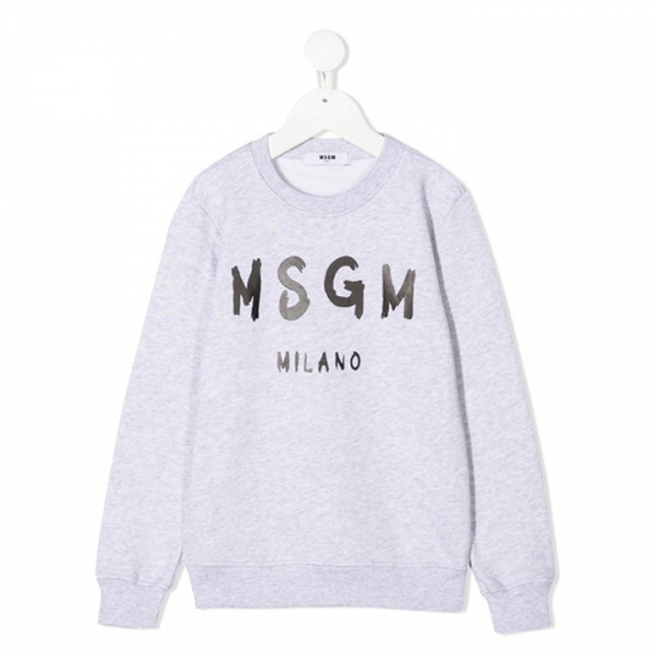 ◆키즈◆21FW 여성 로고 프린트 스웨트 맨투맨 그레이 MS027672 107