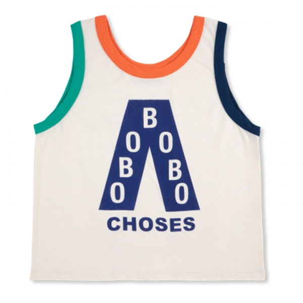◆키즈◆25SS 키즈 포디움 로고 탱크탑 멀티 B125AC127 199