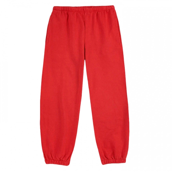 ◆키즈◆25FW 키즈 커브 백 로고 조거 스웻팬츠 레드 B225AC066 611