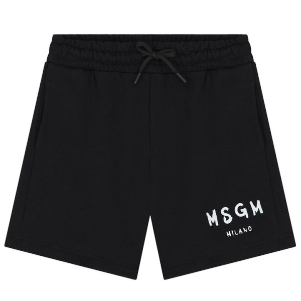 ◆키즈◆25SS 여성 로고 프린트 숏 팬츠 블랙 S5MSJUBE070 110