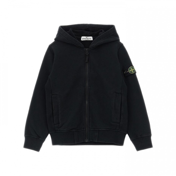 ◆키즈◆여성 와펜 패치 기모 후드집업 블랙 K2S16 6100003 S0A20 V0029