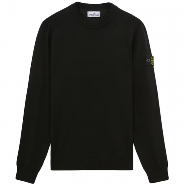◆키즈◆24FW 키즈 와펜 패치 크루넥 니트 블랙 8116509C4 V0029