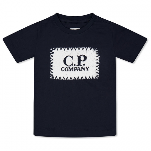 ◆키즈◆25SS 여성 로고 프린트 티셔츠 블랙 18CKTS120C 00LAA17 999