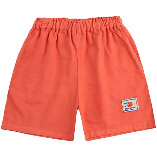 ◆키즈◆25SS 키즈 스마일링 우븐 숏팬츠 레드 B125AC059 611